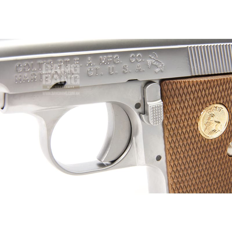 Cybergun licensed colt.25 gbb pistol with marking - silver