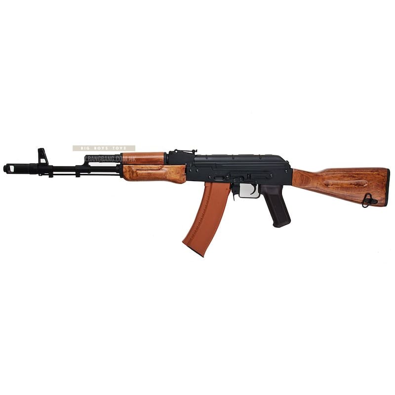 Cyma ak74 airsoft aeg rifle (metal high power wood version)