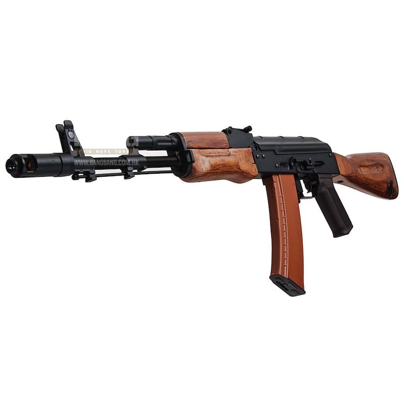 Cyma ak74 airsoft aeg rifle (metal high power wood version)