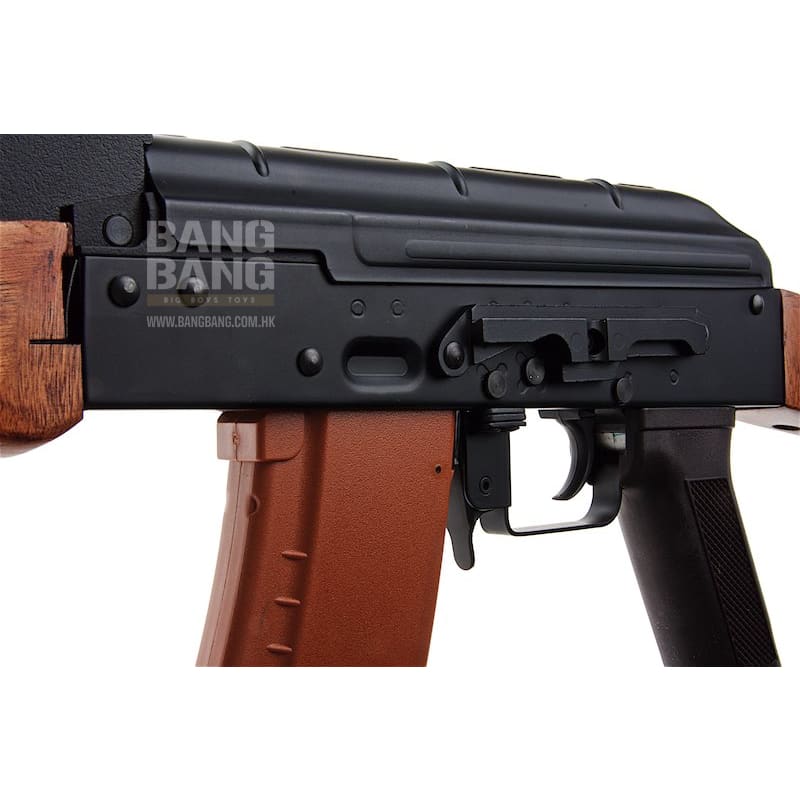 Cyma ak74 airsoft aeg rifle (metal high power wood version)