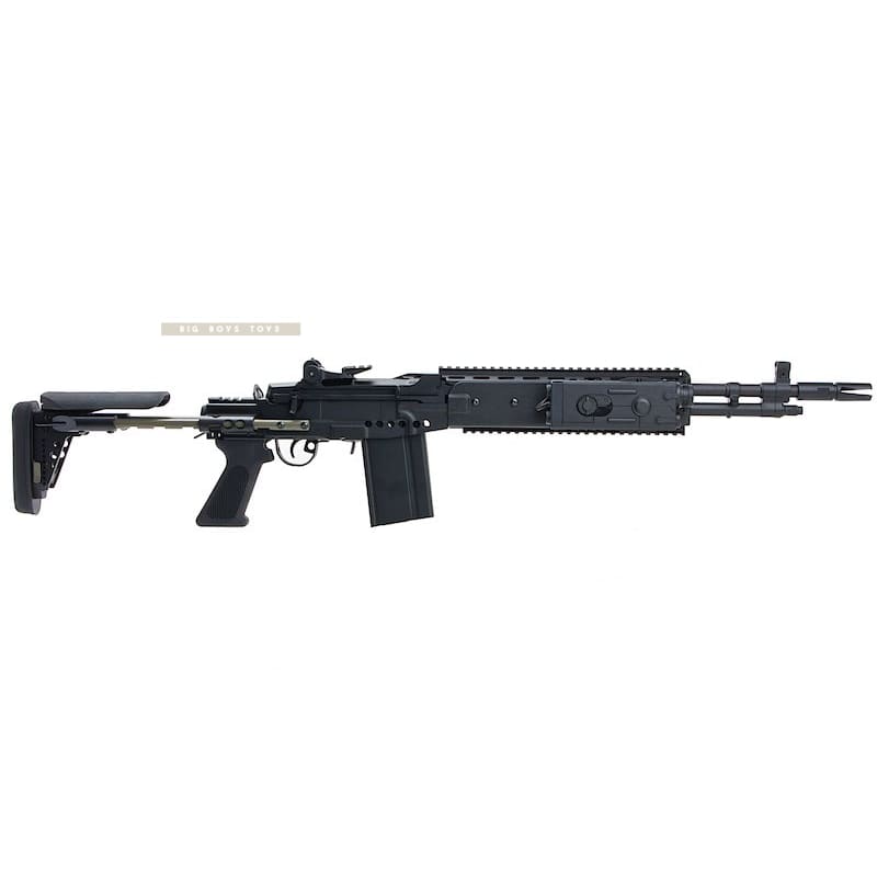 Cyma metal m14 ebr aeg enhanced battle airsoft rifle - black