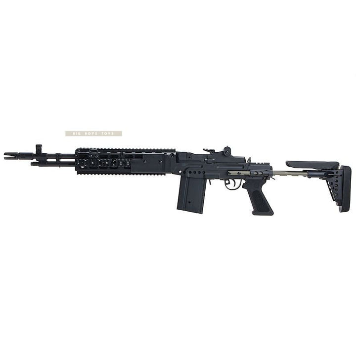 Cyma metal m14 ebr aeg enhanced battle airsoft rifle - black