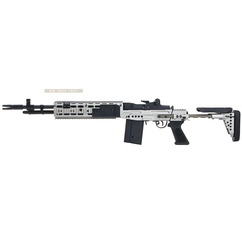 Cyma metal m14 ebr aeg enhanced battle airsoft rifle -