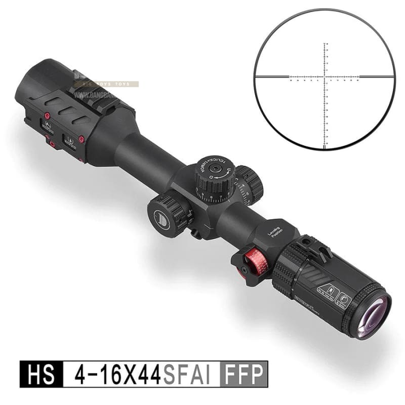 Discovery first focal plane hs 4-16x44sfir sights tactical