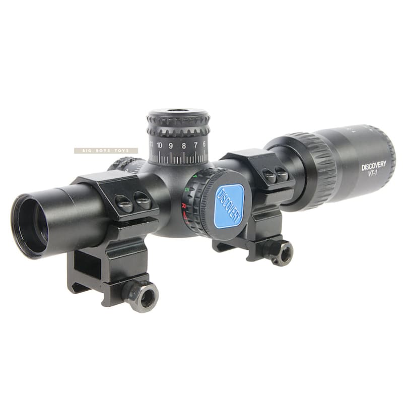 Discovery vt-1 1.5-6x20 me tactical rifle scope free