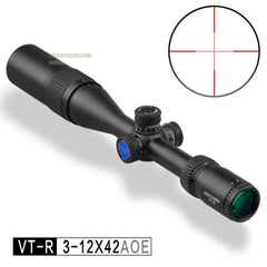 Discovery vt-r 3-12x42 sosc (25.4mm) scope free shipping