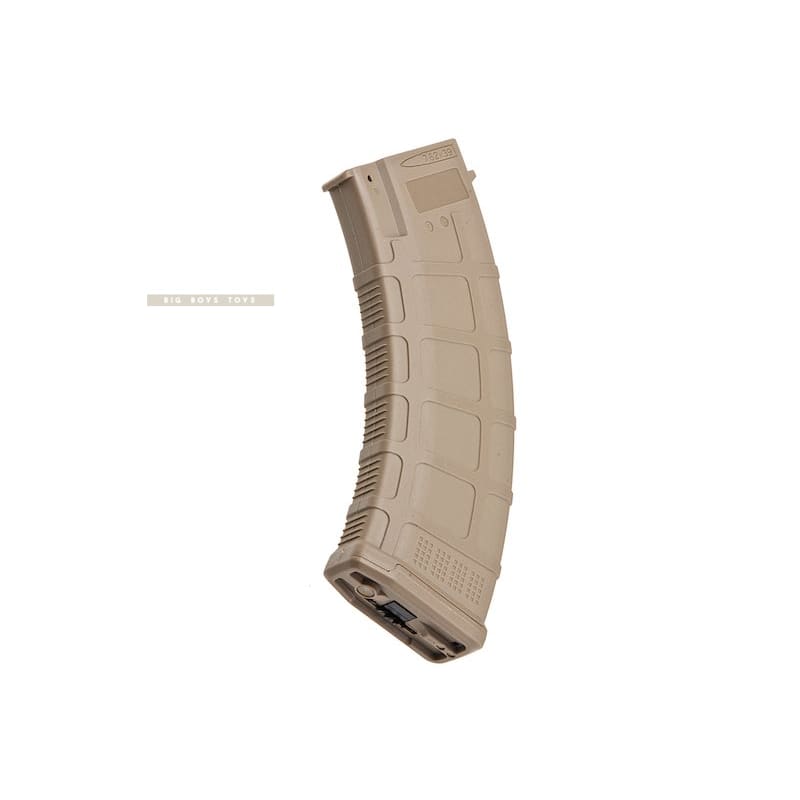 Dmag (d-day) akm 550rds hi-cap wheel emm aeg magazine - tan