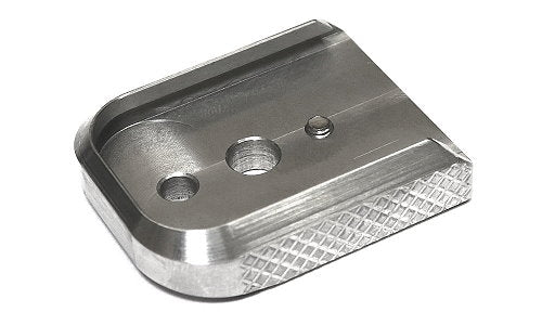 Dr. Black Steel Magazine Base for TM Hi-CAPA (Silver)