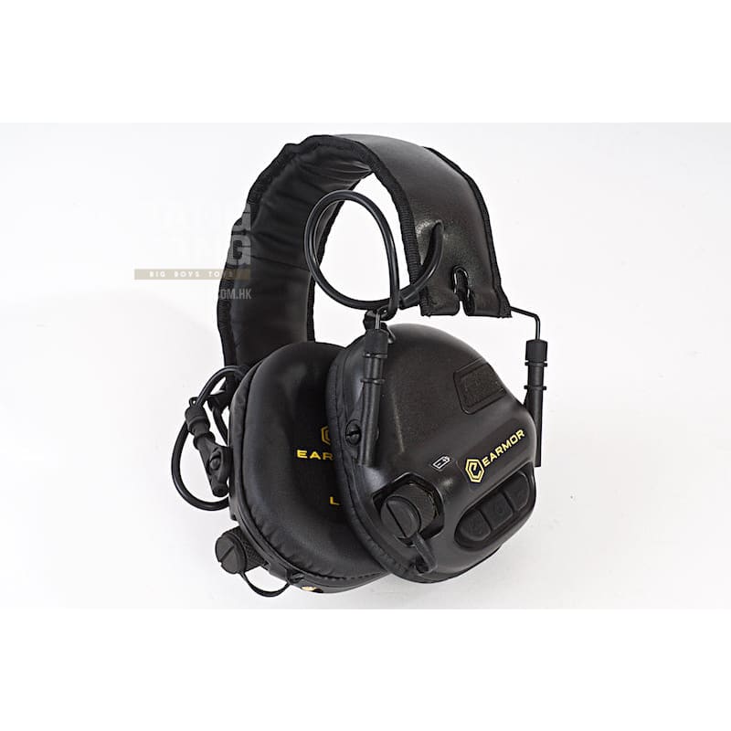 Earmor hearing protection ear-muff - black free shipping