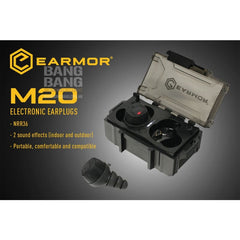 Earmor m20 electronic earplug combat gear free shipping