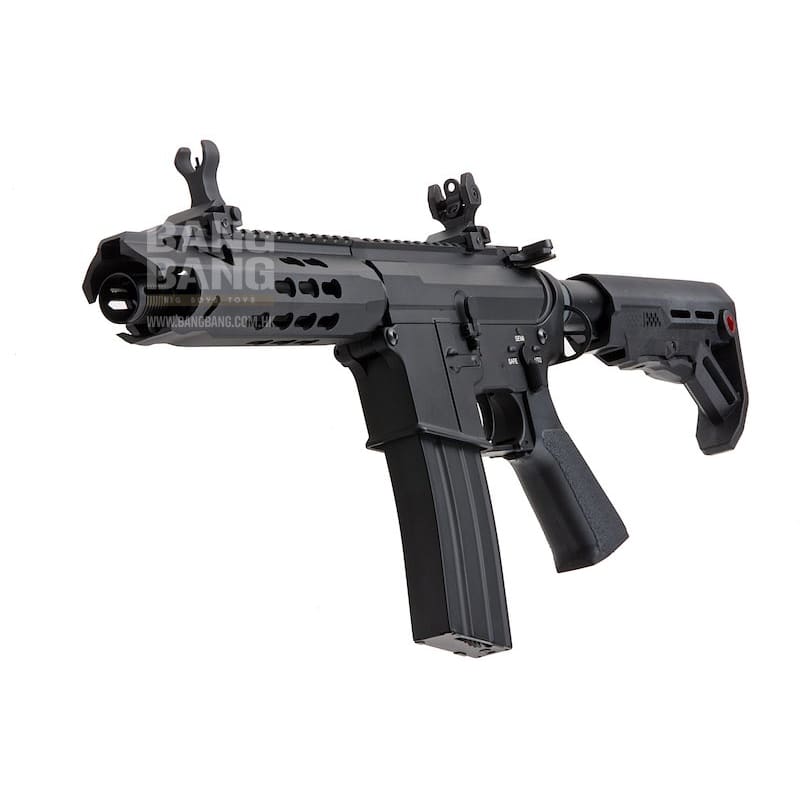 E&c ec312-1 full metal m4 ris aeg (qd 1.5 gearbox) - black