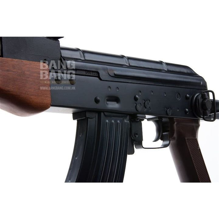 E&l real wood akms aeg rifle - black (el-a113s) aeg (auto