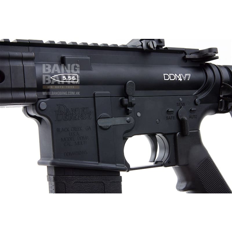 Emg daniel defense licensed ddm4 v7 mws gbbr airsoft - black