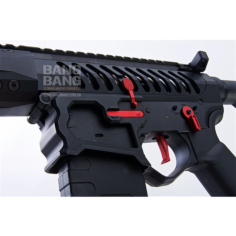 Emg f-1 licensed 15 3g skeletonized complete rifle (black /