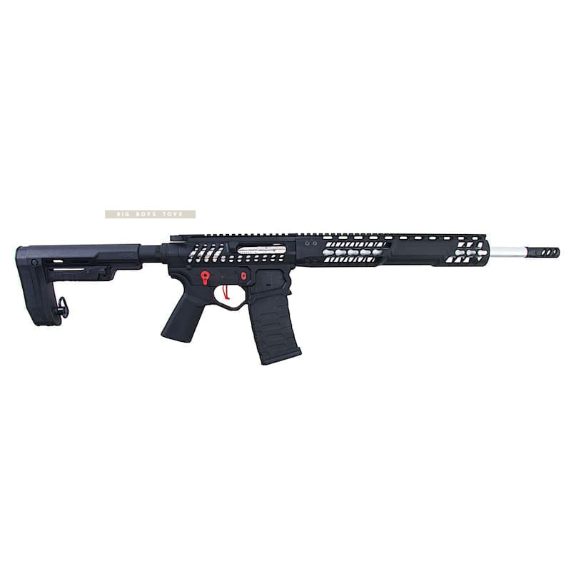 Emg f-1 licensed 15 3g skeletonized complete rifle (black /