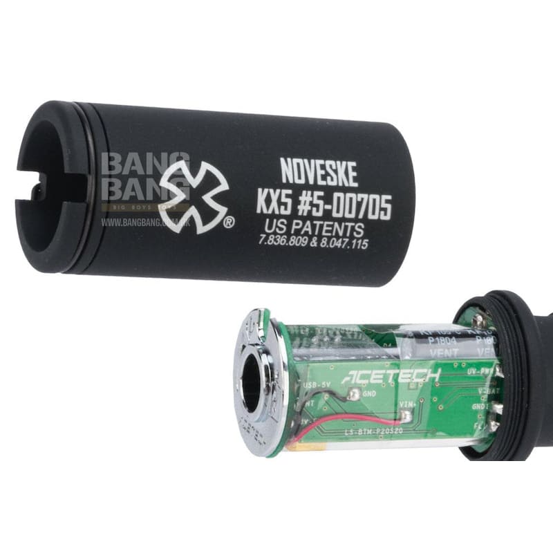 Emg noveske kx5 flash hider w/ built-in acetech lighter s