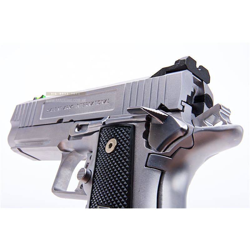 Emg sai 4.3 gas blowback pistols - silver (by aw custom)-