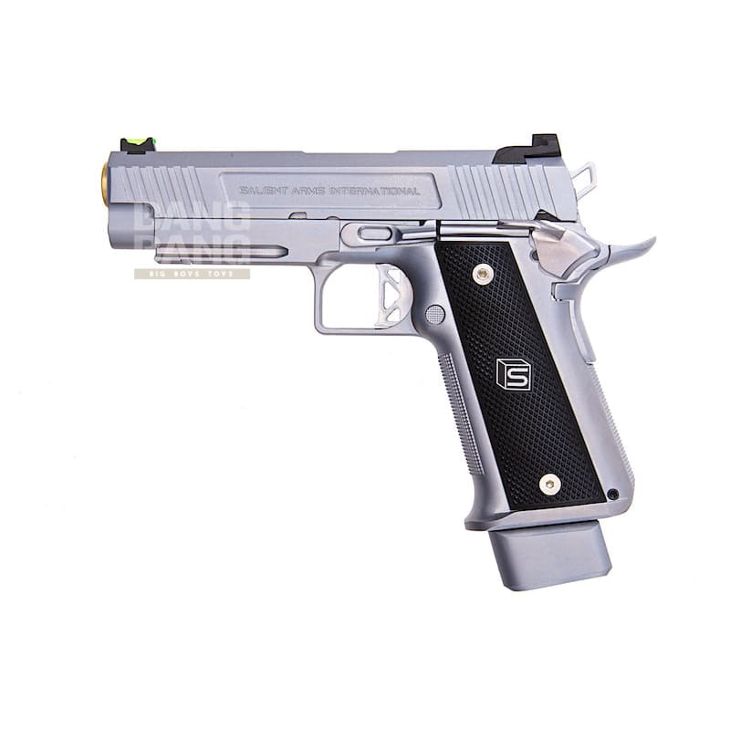 Emg sai 4.3 gas blowback pistols - silver (by aw custom)-