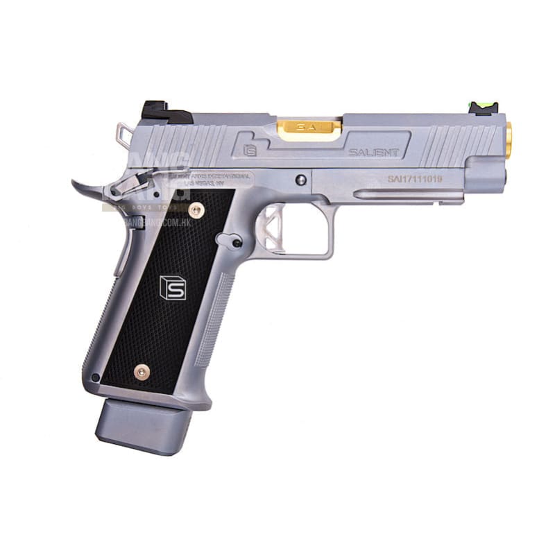 Emg sai 4.3 gas blowback pistols - silver (by aw custom)-