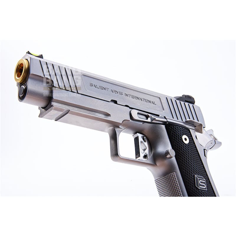 Emg sai 4.3 gas blowback pistols - silver (by aw custom)-