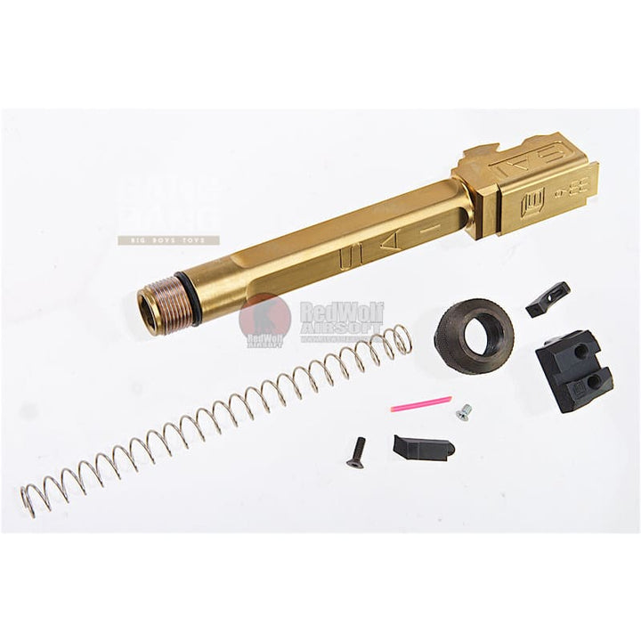 Emg sai steel blu slide kit (by g&p) - gold barrel free