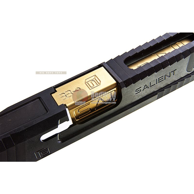 Emg sai steel blu slide kit (by g&p) - gold barrel free