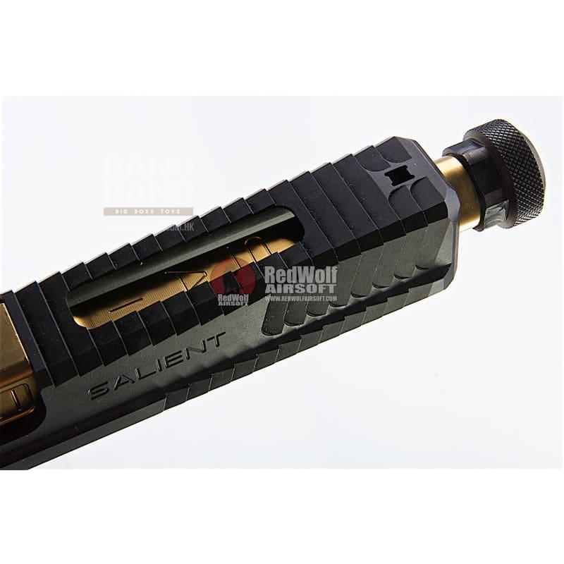 Emg sai steel blu slide kit (by g&p) - gold barrel free