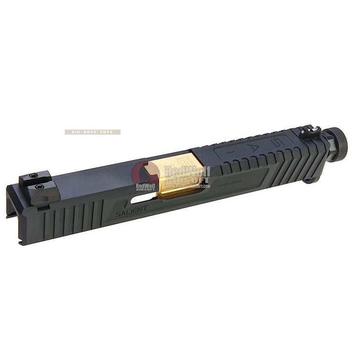 Emg sai tier one slide kit (by g&p) - gold barrel for umarex