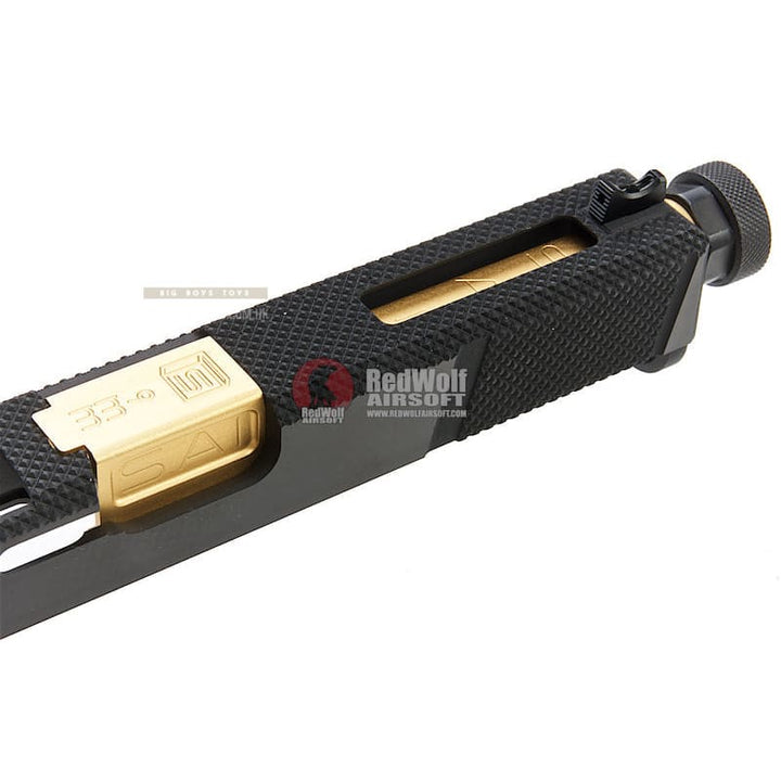 Emg sai utility slide kit w/ rmr cut (by g&p) - gold barrel