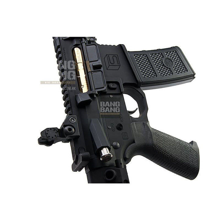 Emg salient arms licensed gry ar15 (m4) cqb aeg with pdw