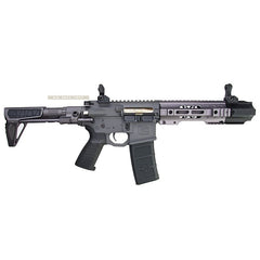 Emg salient arms licensed gry ar15 (m4) cqb aeg with pdw