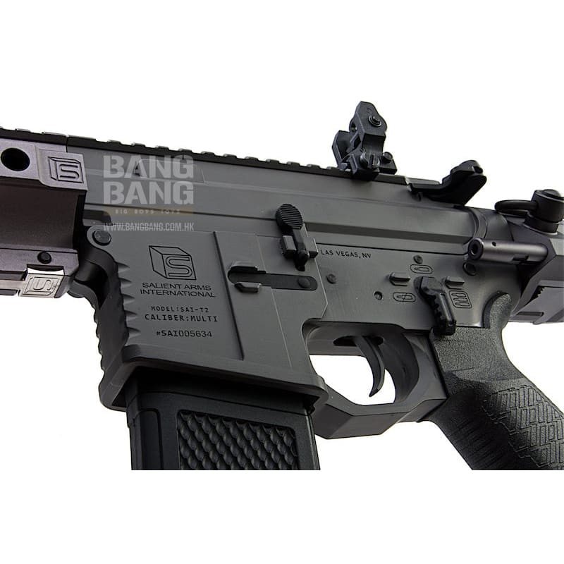 Emg salient arms licensed gry ar15 (m4) cqb aeg with pdw