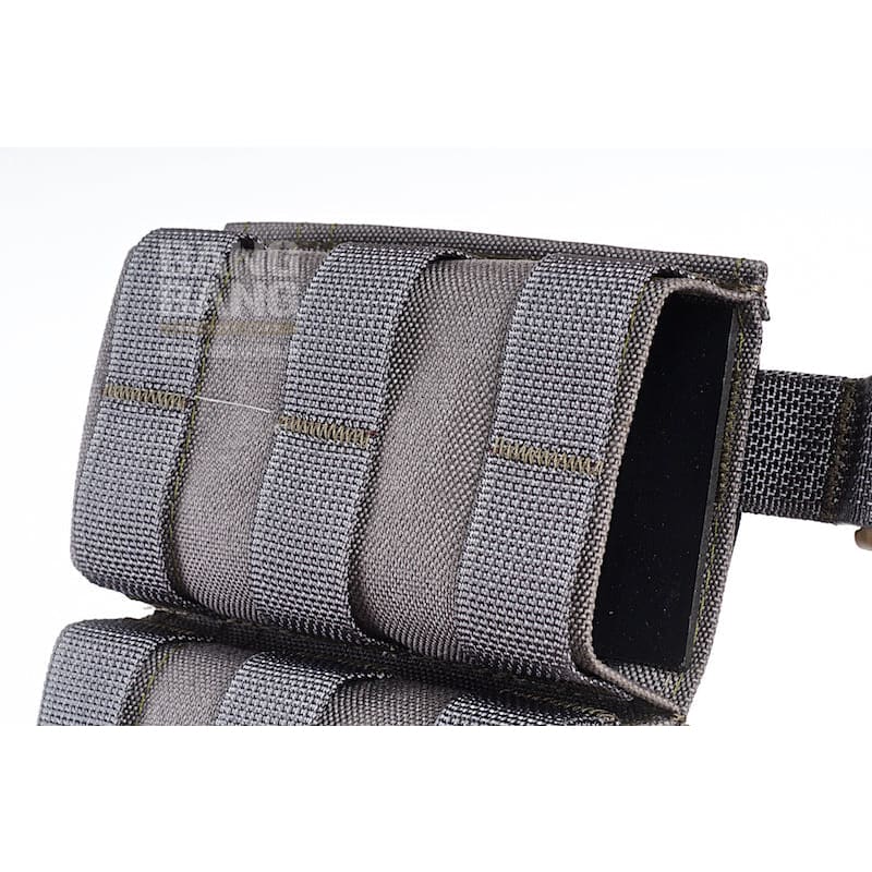 Esstac daeodon front panel dbl 5.56 & 9mm - wolf grey free