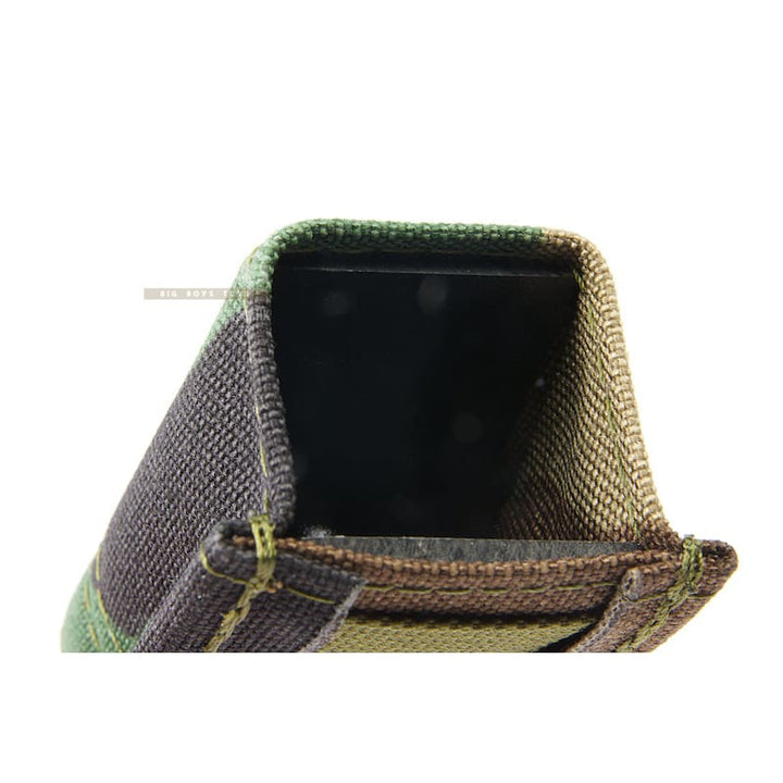 Esstac single pistol kywi pouch - woodland (m81) free