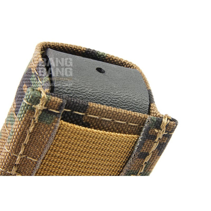 Esstac single pistol kywi pouch - woodland marshall free