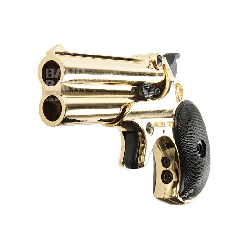 Farsan 8717 derringer metal model gun - golden free shipping