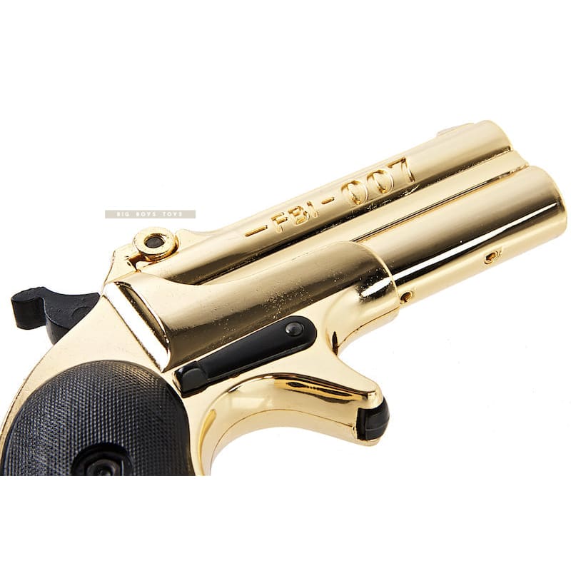 Farsan 8717 derringer metal model gun - golden free shipping