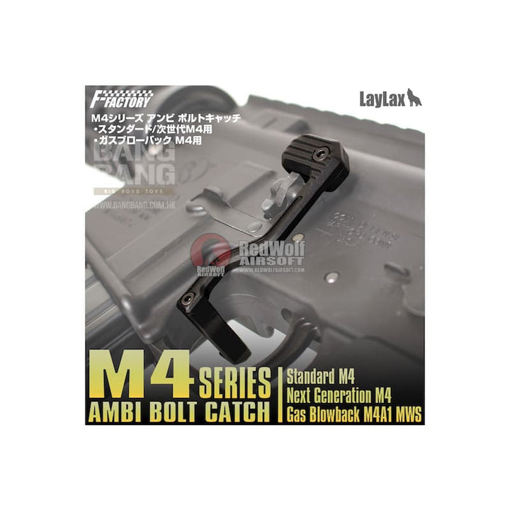 First factory m4 custom ambi bolt catch for m4a1 mws gbb