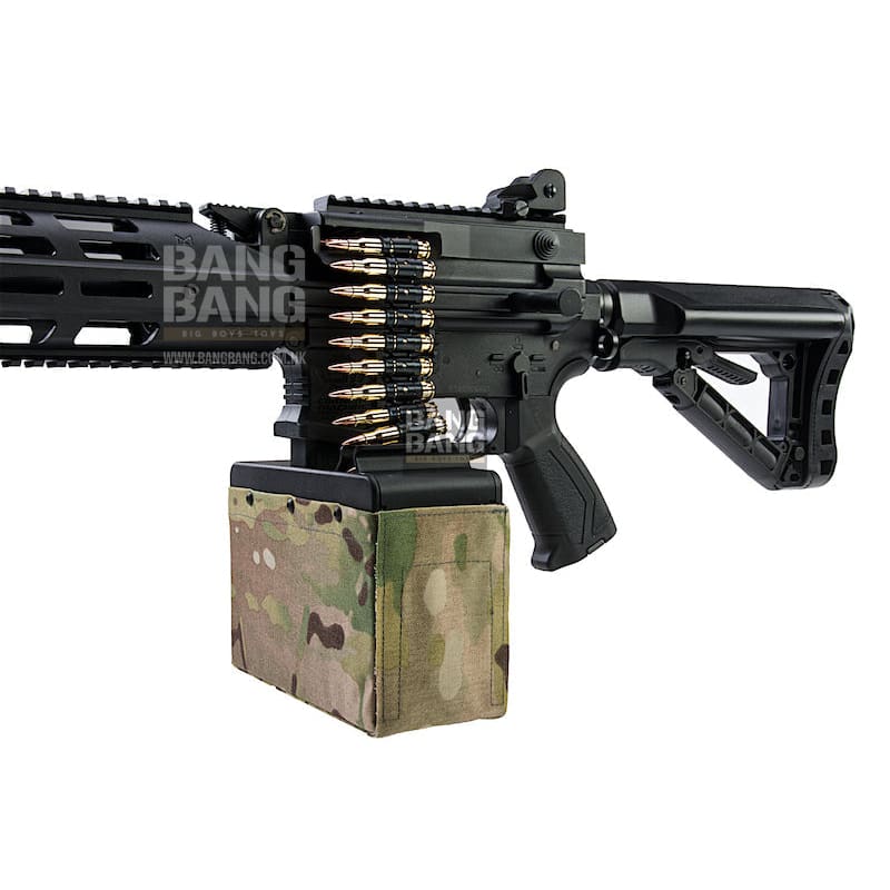 G&g cm16 lmg aeg - black aeg (auto electric gun) free