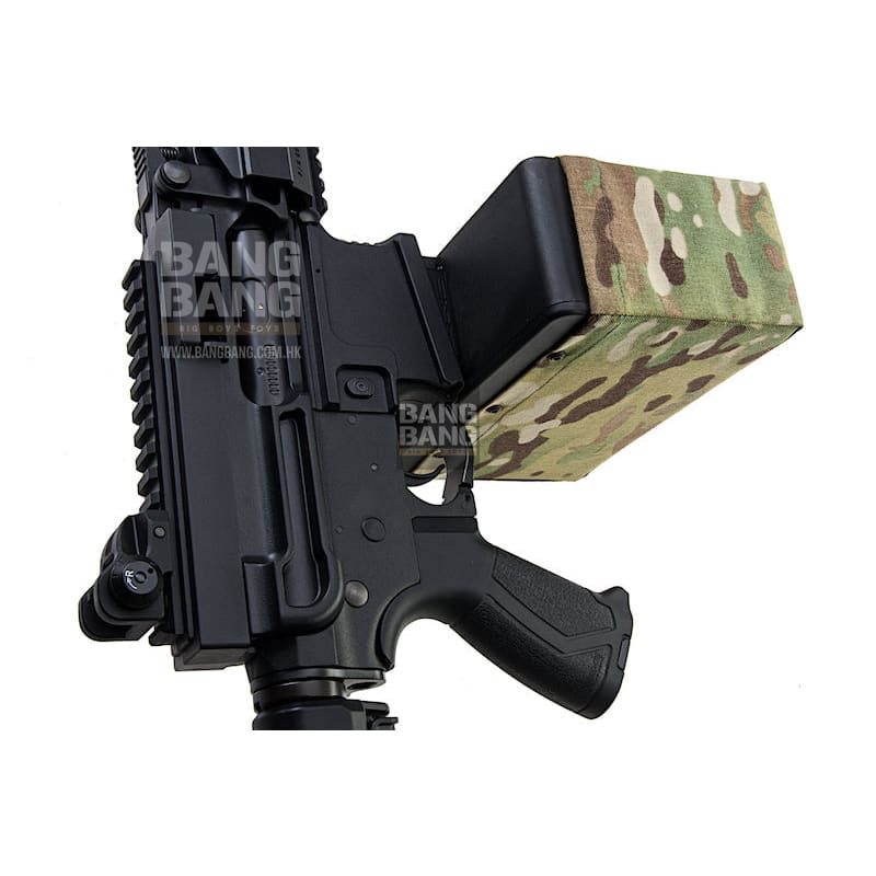 G&g cm16 lmg aeg - black aeg (auto electric gun) free