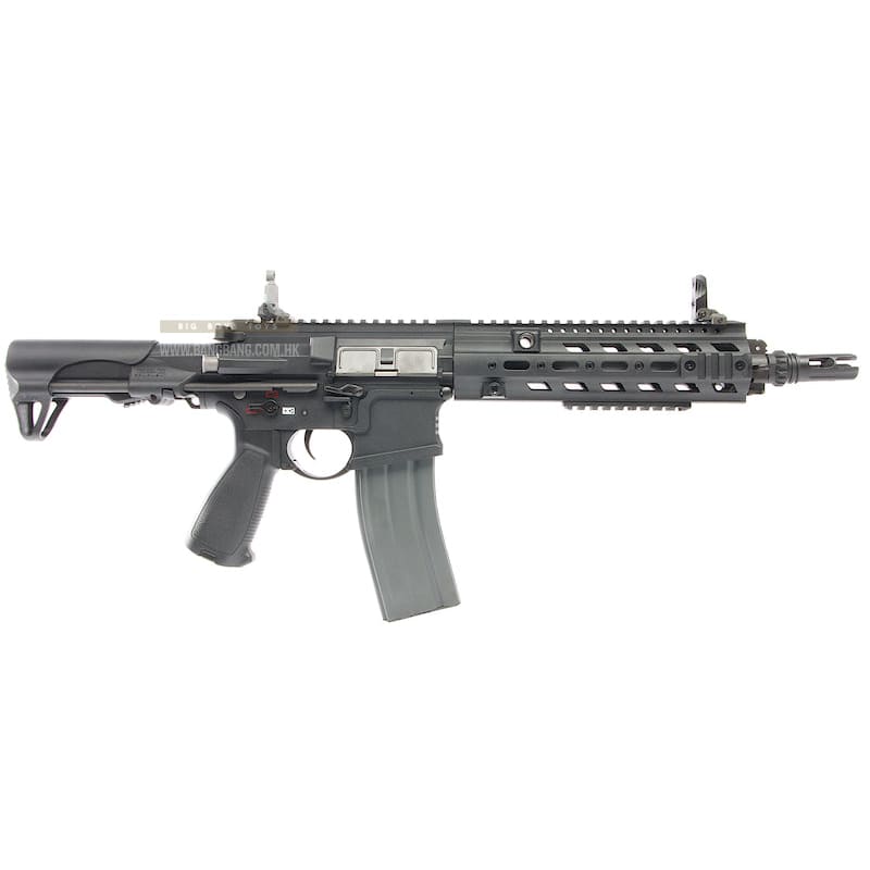 G&g cmf-16k aeg rifle - black aeg (auto electric gun) free