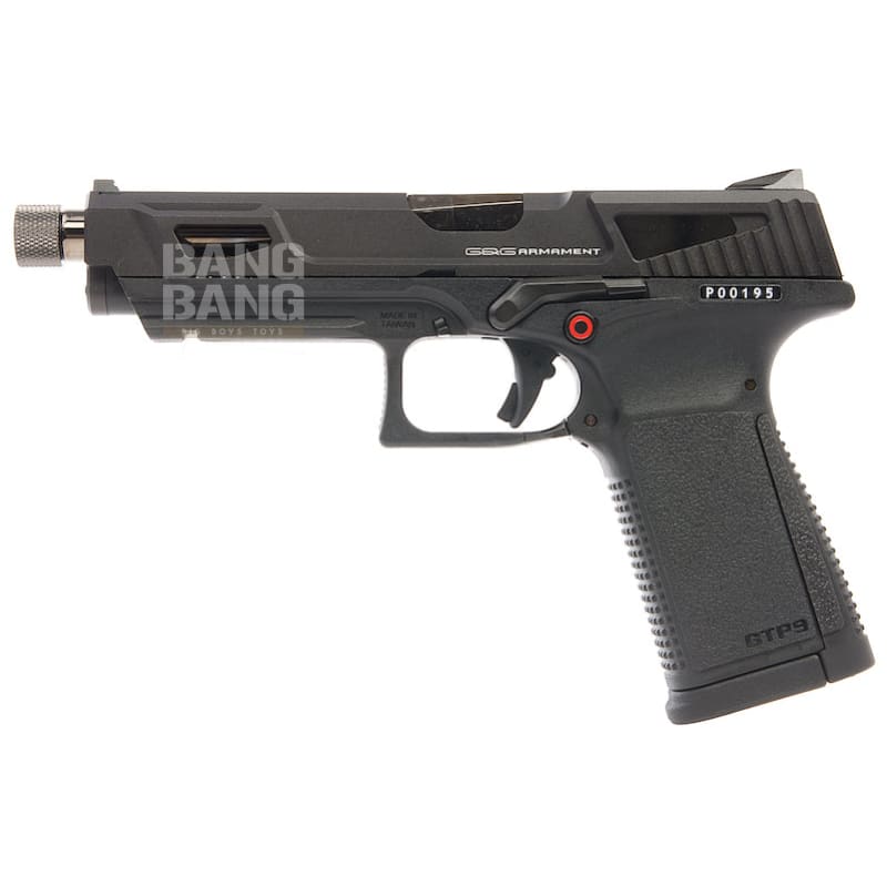 G&g gtp 9 ms gbb pistol - black free shipping on sale