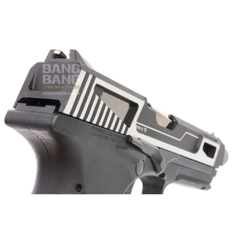 G&g gtp 9 ms gbb pistol - silver free shipping on sale