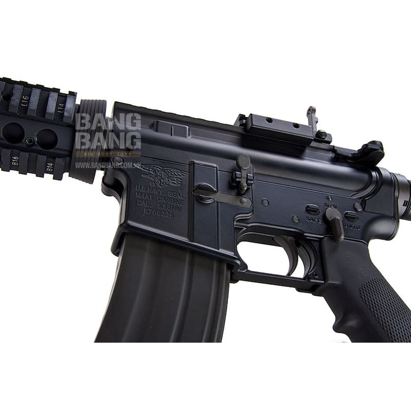 Ghk m4 ras gbb 12.5 inch v2 navy seal - black gas blow back