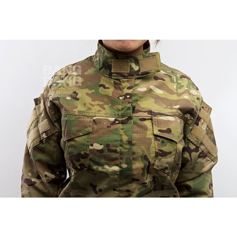 Ghost gear ladies bdu slim jacket - multicam (japan s size)