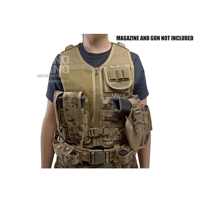 Ghost gear lady’s multi purpose vest v1 - multicam free