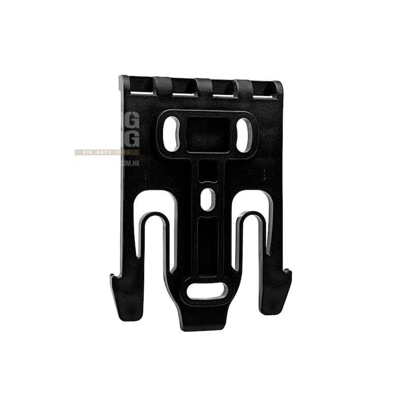 Gk tactical 0305 ql19 quick lock holster fork - black free