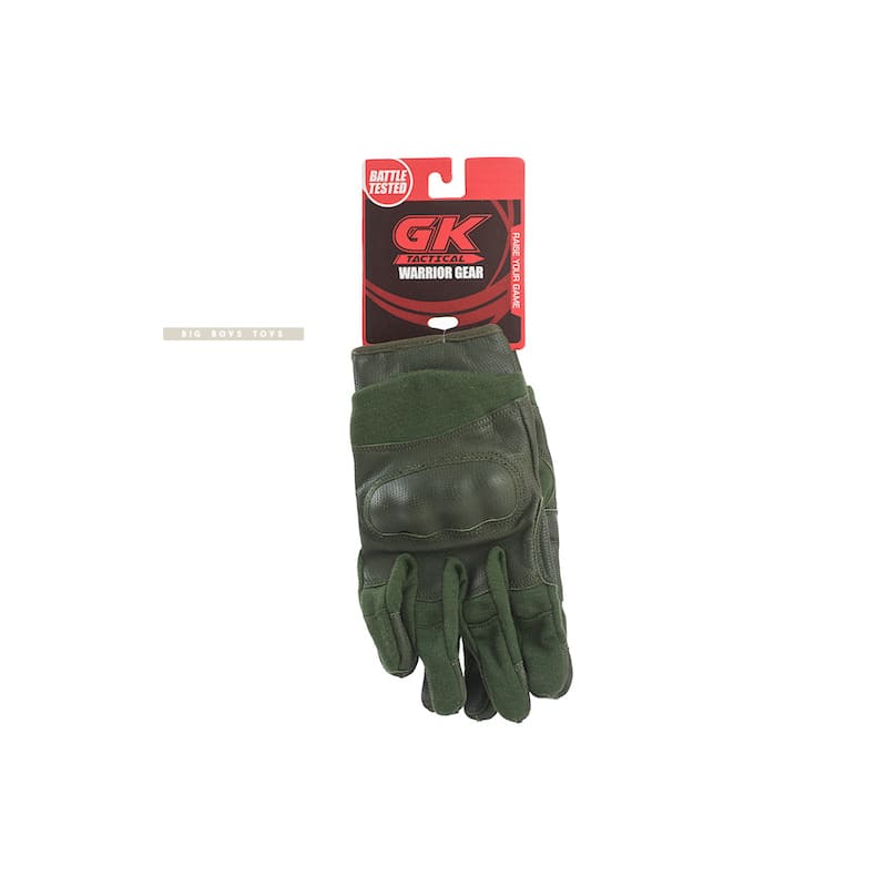 Gk tactical battalion gloves (m size / od) free shipping