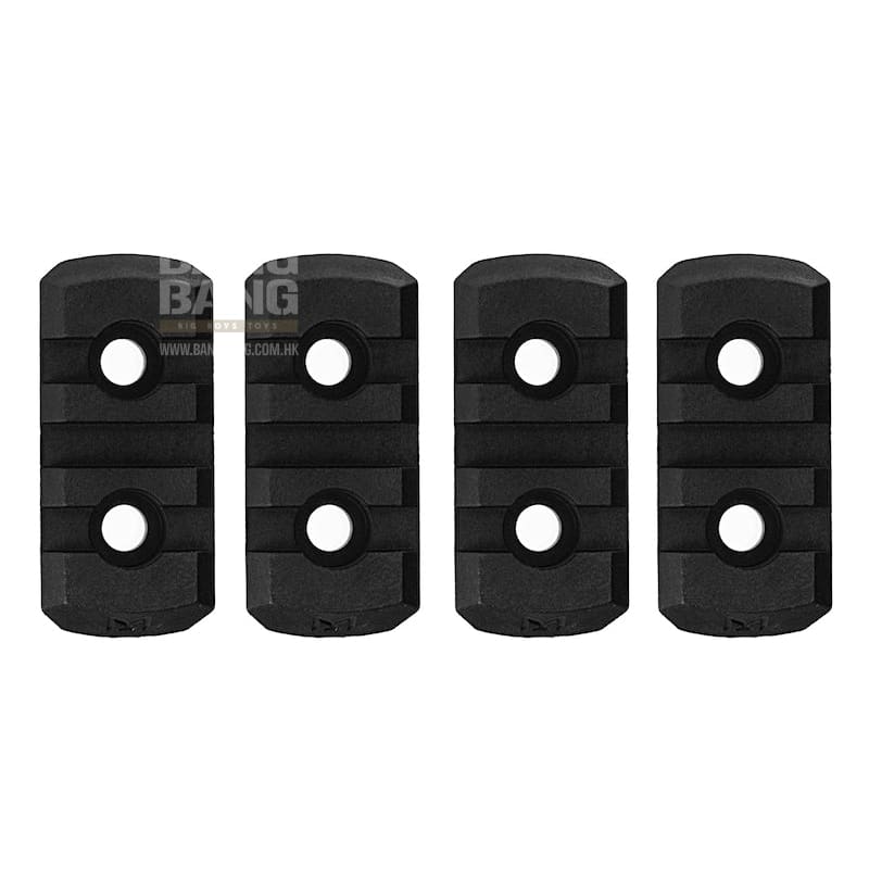 Gk tactical m-lok nylon 3 picatinny rail sections (4pcs /