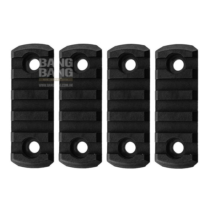 Gk tactical m-lok nylon 5 picatinny rail sections (4pcs /